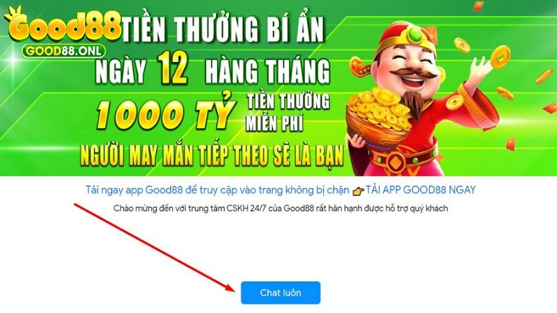 Hướng dẫn truy cập Good88 bị chặn